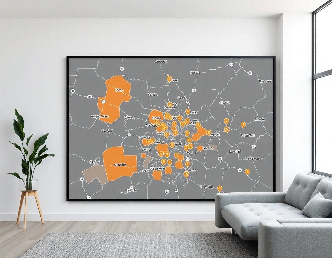 Hvac Service Areas Map