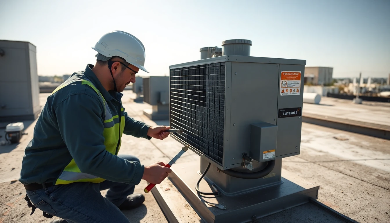 Commercial Rooftop Unit Repair